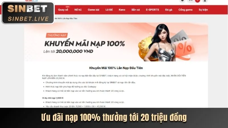 Hoàn trả cược thua 888 slots